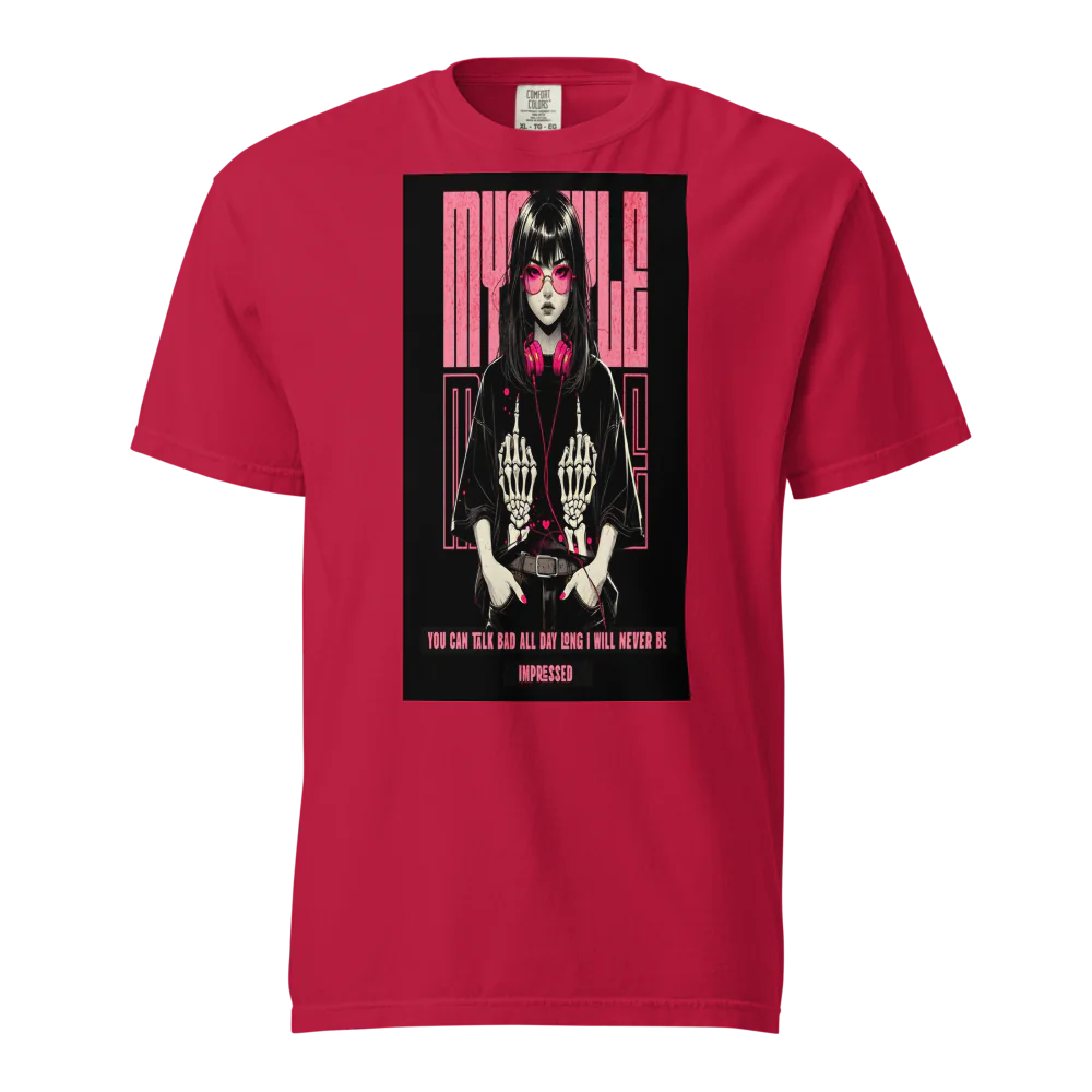 Impressed? Never. – Gothic Rebel Tee