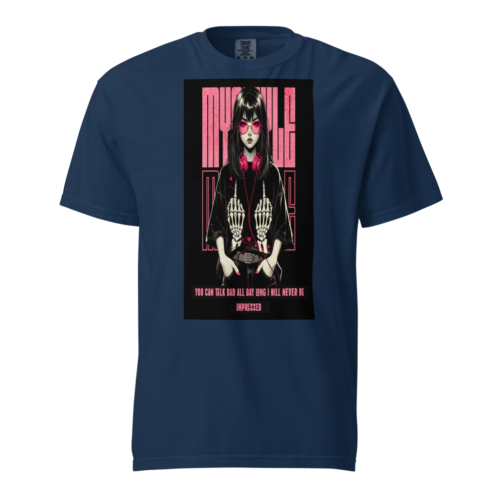 Impressed? Never. – Gothic Rebel Tee
