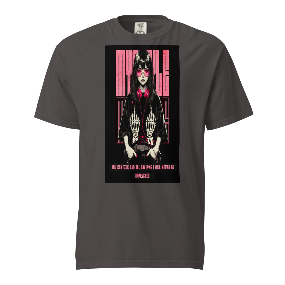 Impressed? Never. – Gothic Rebel Tee