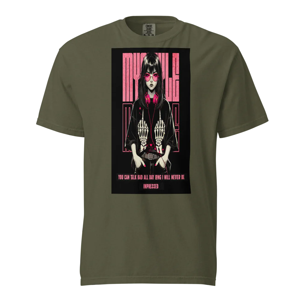 Impressed? Never. – Gothic Rebel Tee