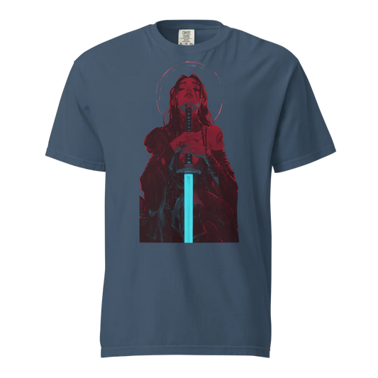 🥷🌘 Neon Ronin – Spirit Blade Tee