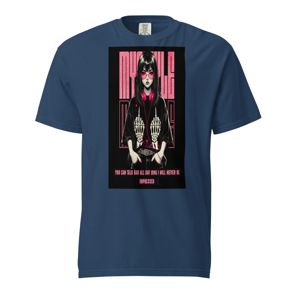Impressed? Never. – Gothic Rebel Tee