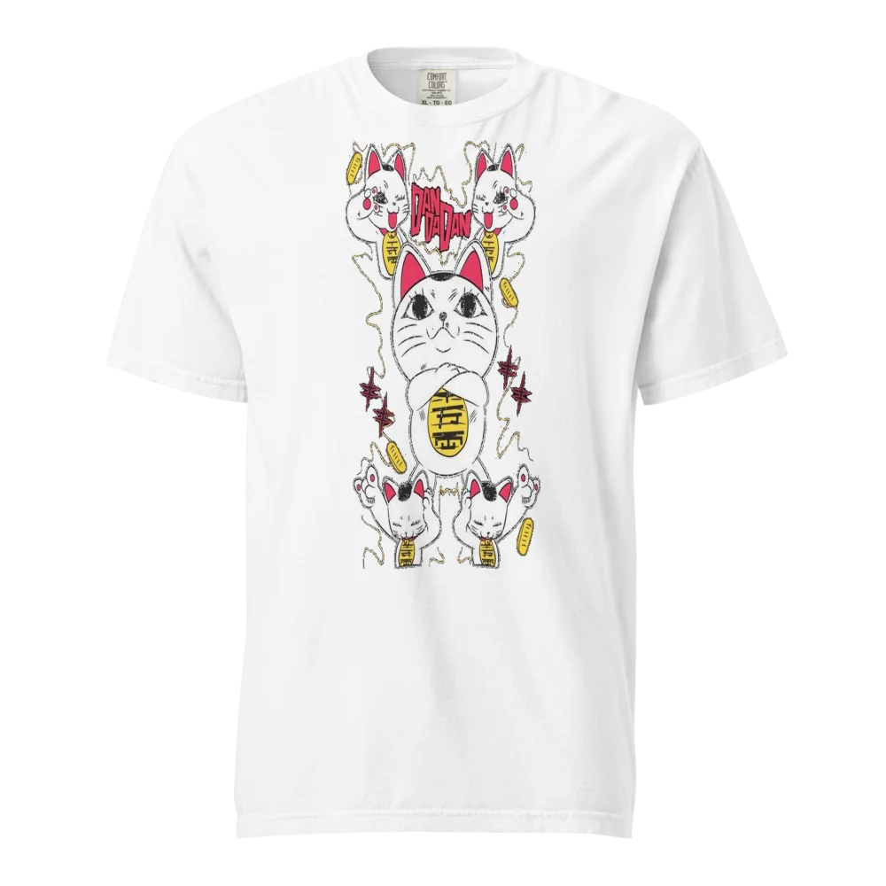 Lucky Spirit Surge – Urban Maneki Heavyweight Tee