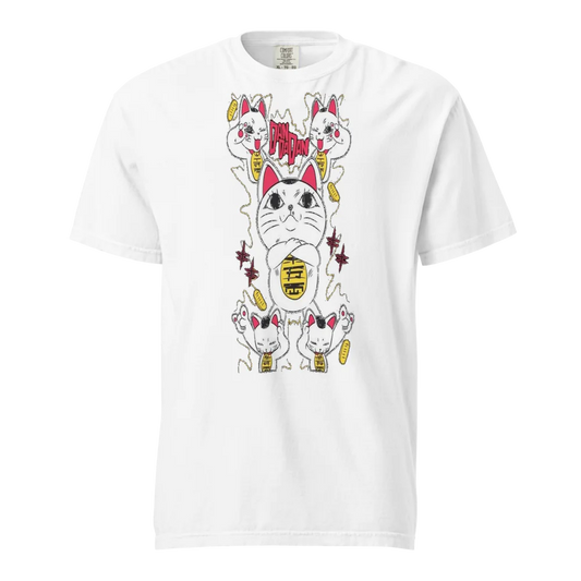 Lucky Spirit Surge – Urban Maneki Heavyweight Tee