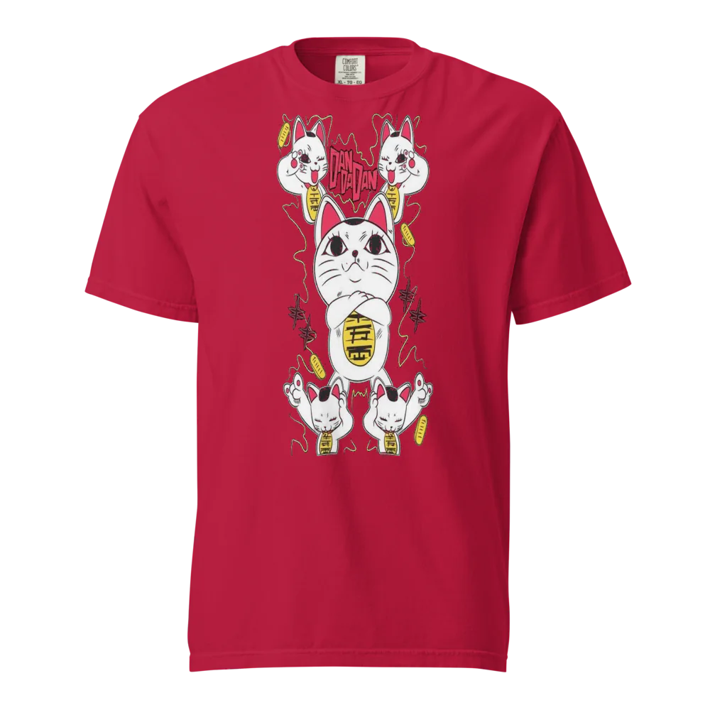 Lucky Spirit Surge – Urban Maneki Heavyweight Tee