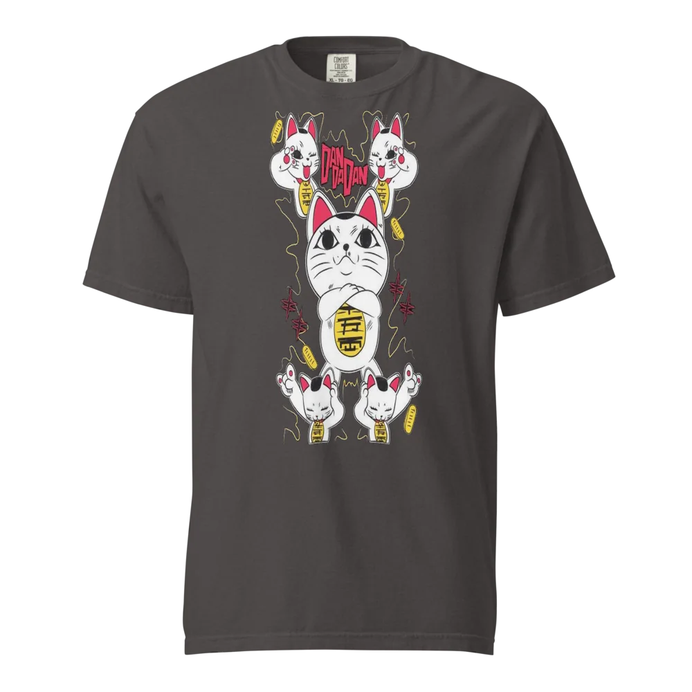 Lucky Spirit Surge – Urban Maneki Heavyweight Tee